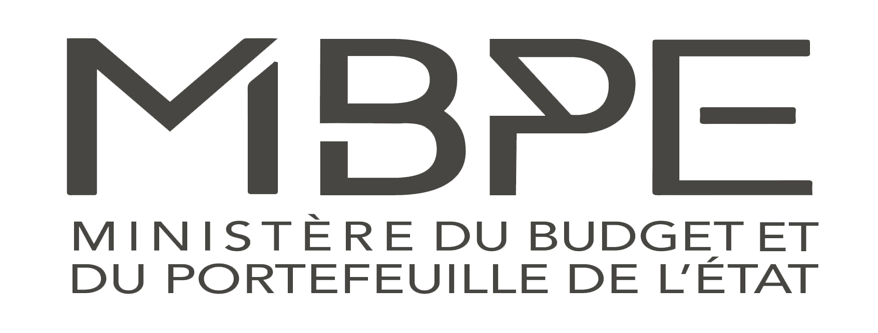 Logo MINISTÈRE DU BUDGET ET DU PORTEFEUILLE DE L’ETAT